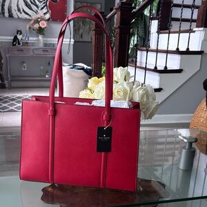 Kate Spade Vibrant Red Tote